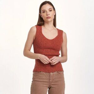 Dear John Neomi Tank in Intense Rust - sz Large